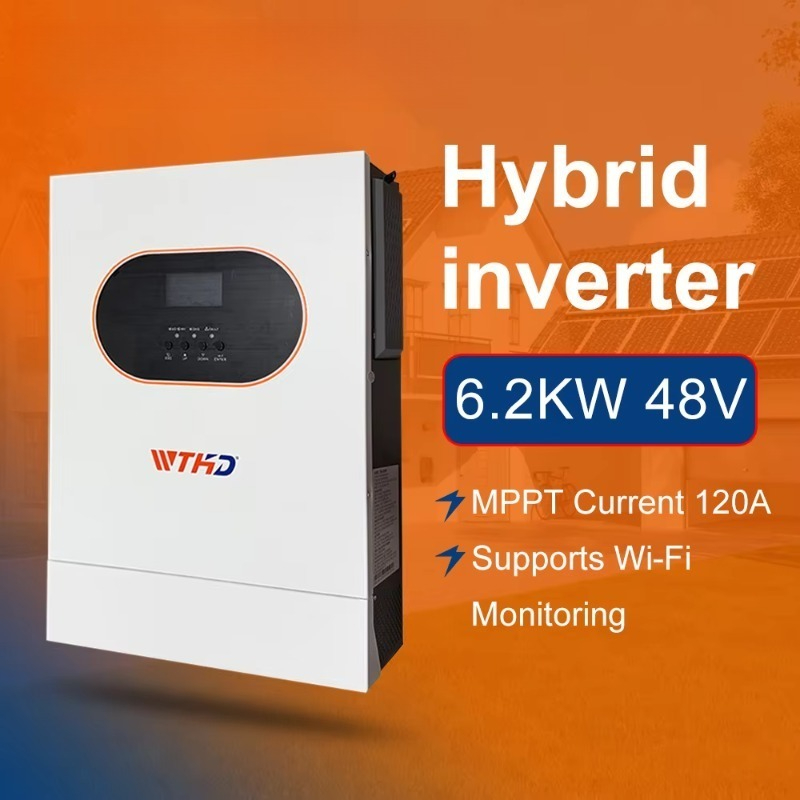 Off Grid Solar Inverter 48V 6000W - 6.2KW Single Phase Off Grid Onduleur