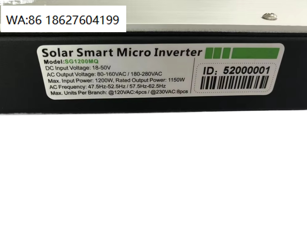 Micro Inverter 1400W Solar Grid Tie - 1000W 1200W 1400W Grid-Tied Micro Solar