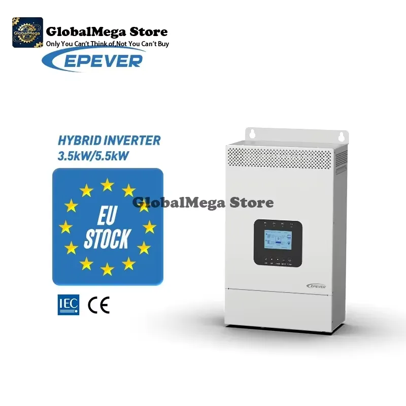 Hybrid Solar Inverter 5.5Kw Mppt 48V - 2026 Latest Off Grid Solar Hybrid