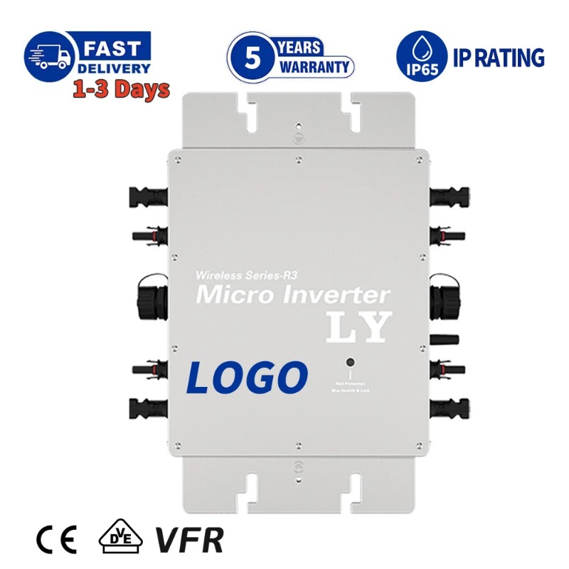 Micro Inverter 1400W Solar Grid Tie - Waterproof Solar Grid Tie Microinverter WIFI