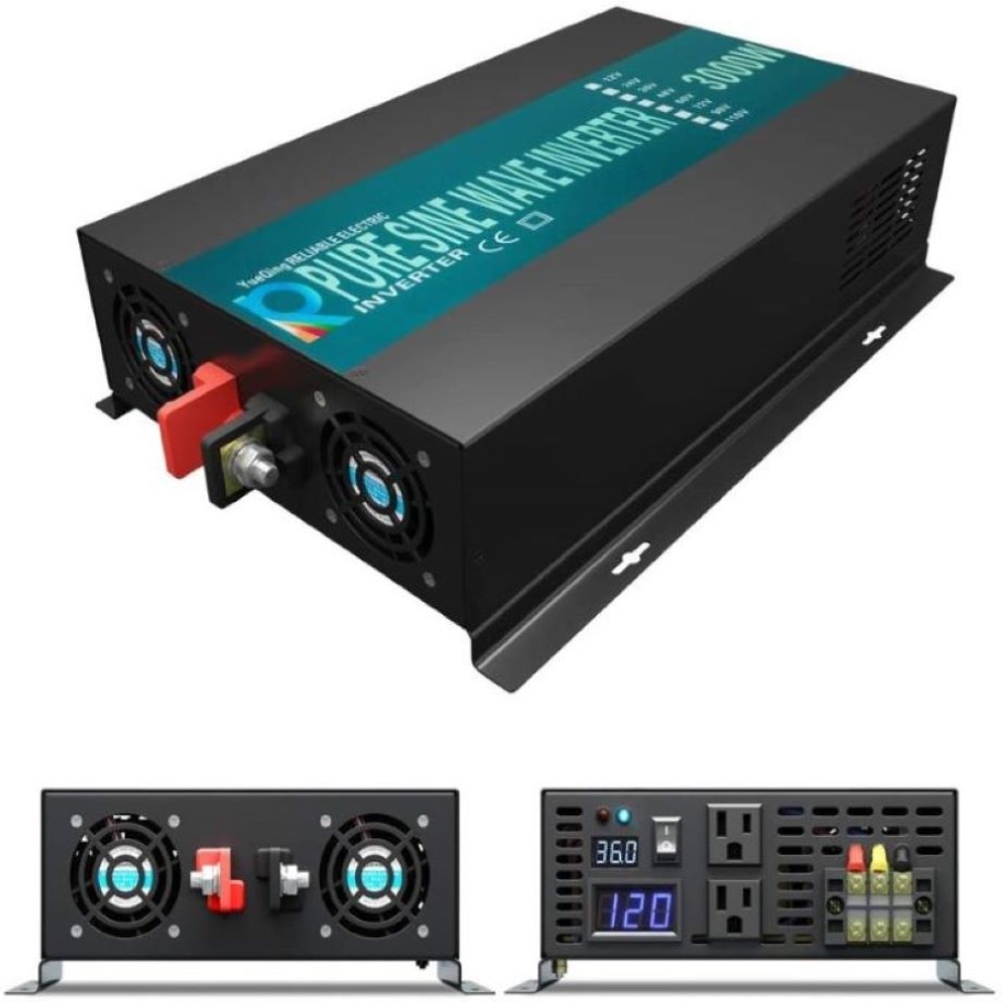 Inverter Pure Sine Wave 60Hz 120V 3000W - Pure Sine Wave Inverter 3000W Solar