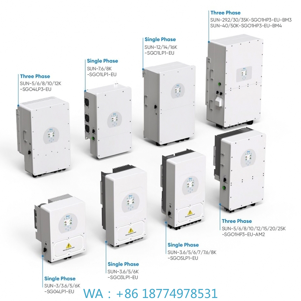 3 Phase Hybrid Solar Inverter  - Mppt Hybrid Inverter 48V 8Kw 3 Phase ulasan dan harga