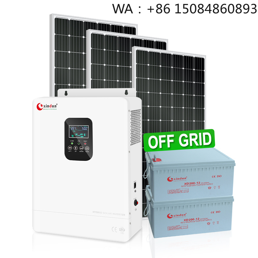 3KW-5.5KW Hybrid Off Grid Sola - Hybrid Solar Inverter 5.5Kw Mppt 48V ulasan dan harga