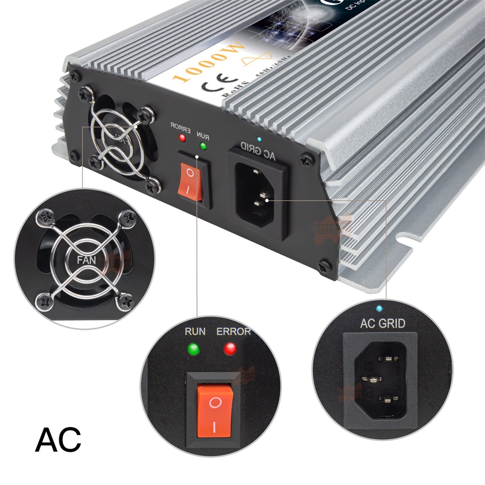 1000W 1300W 1400W Grid Tie Mic - Micro Inverter 1400W Solar Grid Tie ulasan dan harga