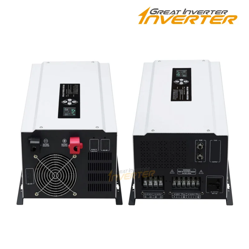 5KW Solar Hybrid Inverter Pure - Toroidal Transformer Inverter 5000W ulasan dan harga