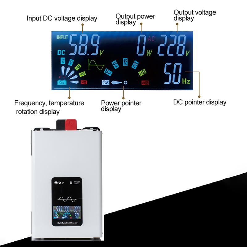 Inverter 12v 220v Pure Sine Wa - Pure Sine Wave Inverter 5000W 48V 220V ulasan dan harga