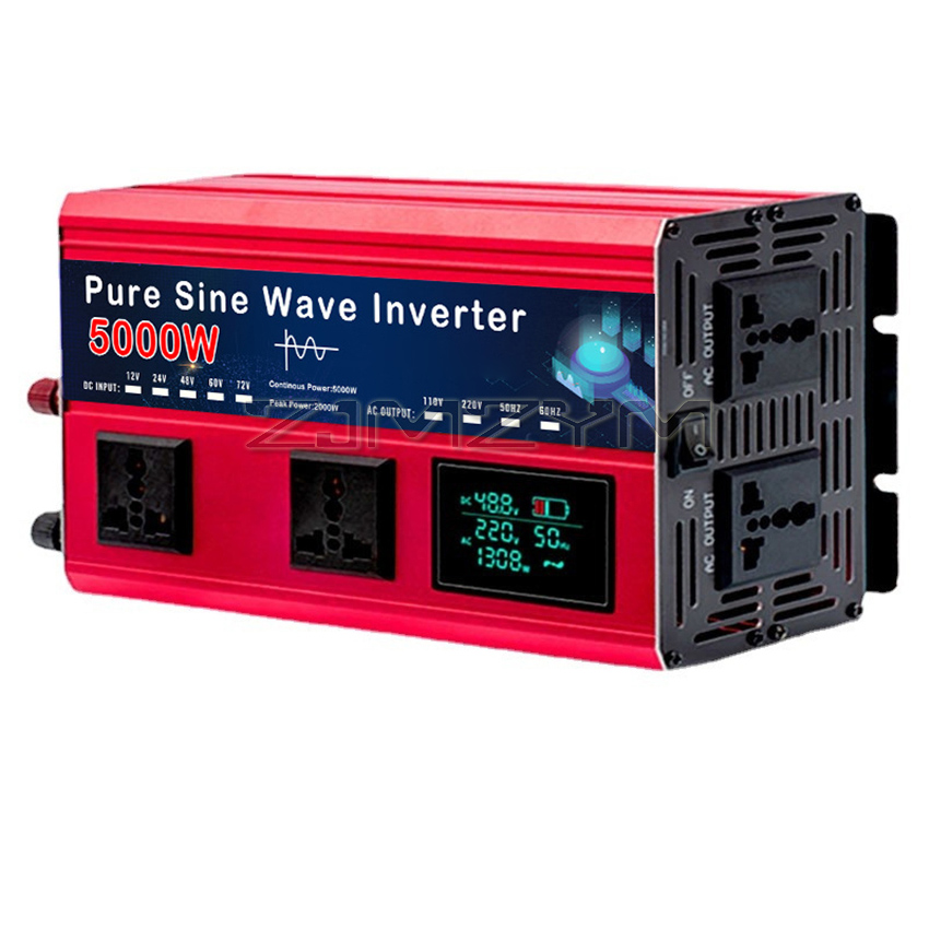 5000W Pure Sine Wave Inverter  - Pure Sine Wave Inverter 5000W 48V 220V ulasan dan harga