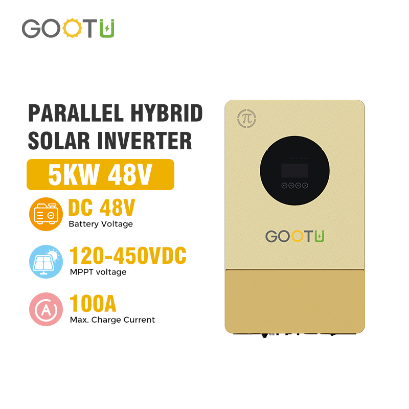 Hybrid Solar Inverter 5Kw 48V  - Parallel Solar Inverter 48V 5000W Mppt ulasan dan harga