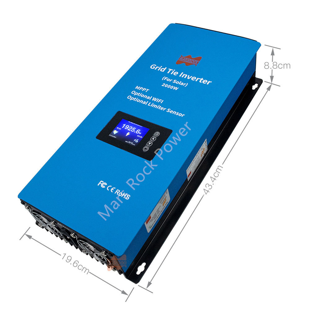 2000W Solar Limited Grid-Tie I - Grid Tie Inverter Limiter 2000W ulasan dan harga