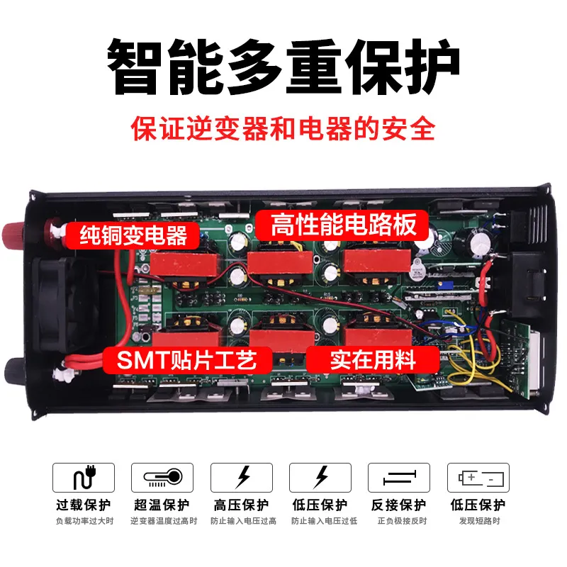 High Power 5000W Pure Sine Wav - Pure Sine Wave Inverter 5000W 48V 220V ulasan dan harga