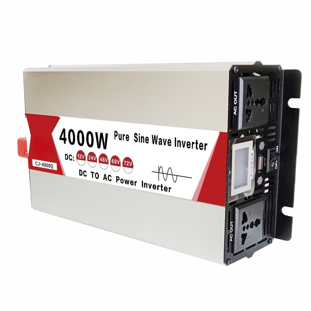 4000W/5000W/5500W/3000W Pure S - Inverter Pure Sine Wave 60Hz 120V 3000W ulasan dan harga